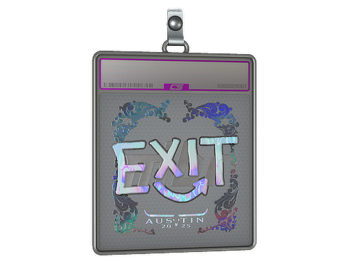Sticker Slab | exit | Austin 2025