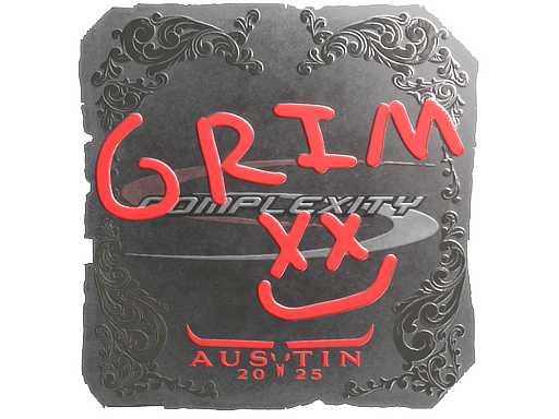 Sticker | Grim | Austin 2025 | Foil