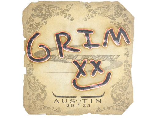Sticker | Grim | Austin 2025