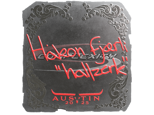 Sticker | hallzerk | Austin 2025 | Foil