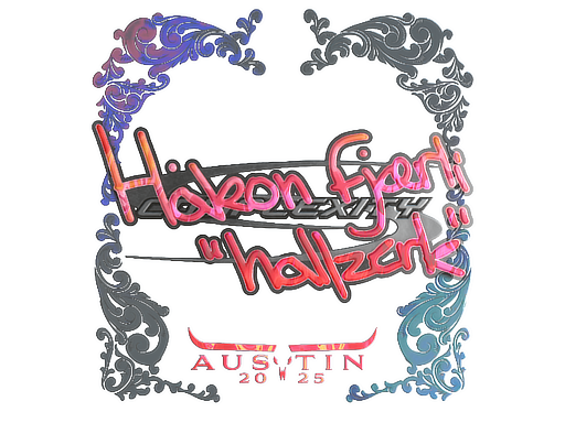 Sticker | hallzerk | Austin 2025 | Holo