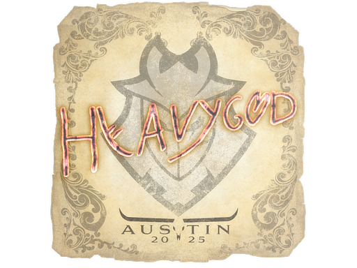 Sticker | Heavygod | Austin 2025