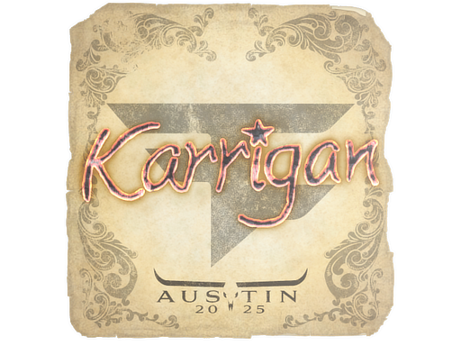 Sticker | karrigan | Austin 2025