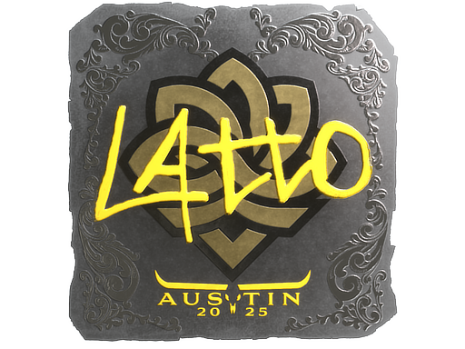 CS2 Sticker | latto | Austin 2025 - 2