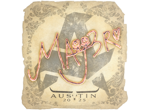 Sticker | MAJ3R | Austin 2025