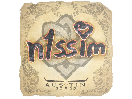 CS2 Sticker | n1ssim | Austin 2025 - 2