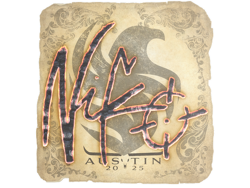 Sticker | NiKo | Austin 2025