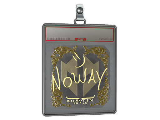 Sticker Slab | noway | Austin 2025