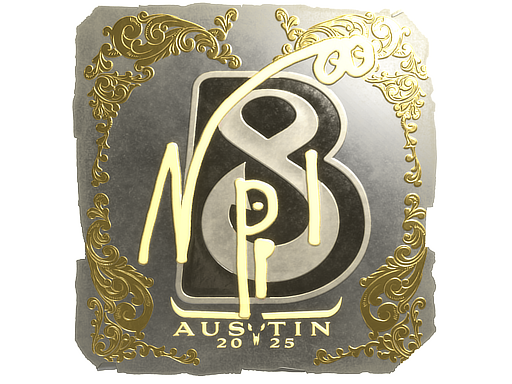 Sticker | npl | Austin 2025 | Gold