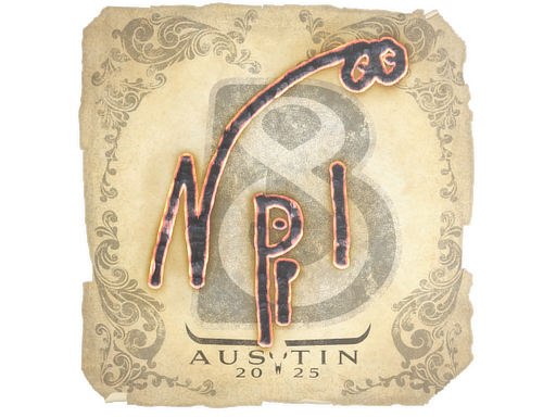 Sticker | npl | Austin 2025