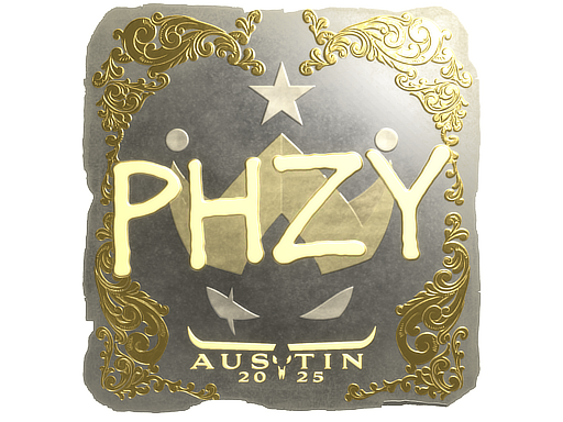 Sticker | phzy | Austin 2025 | Gold