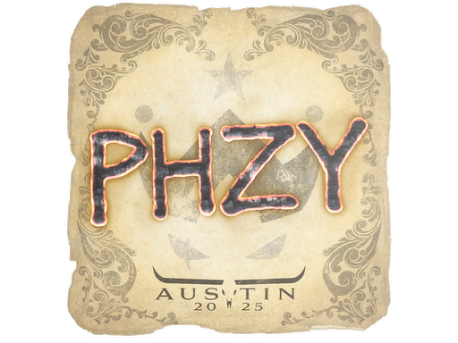 Sticker | phzy | Austin 2025