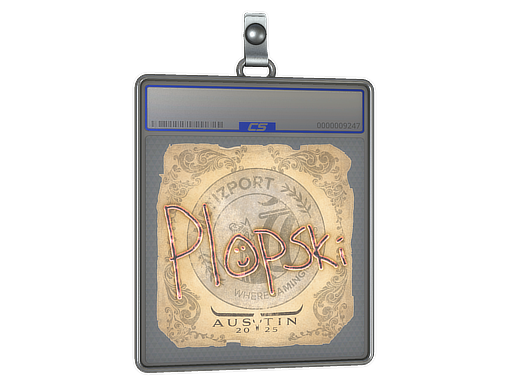 Plopski - CS2 Sticker