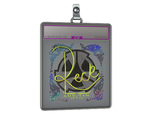 Sticker Slab | reck | Austin 2025