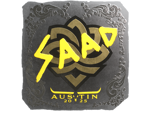 CS2 Sticker | saadzin | Austin 2025 - 2