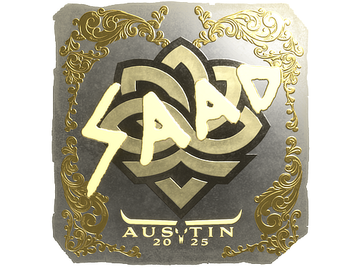 CS2 Sticker | saadzin | Austin 2025 - 3