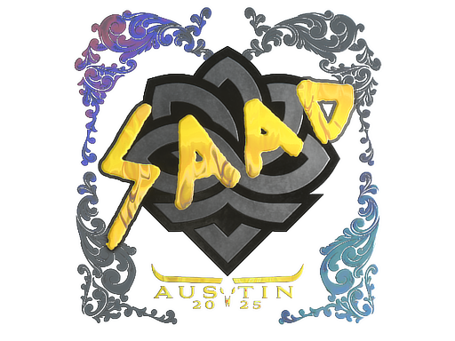 CS2 Sticker | saadzin | Austin 2025 - 1