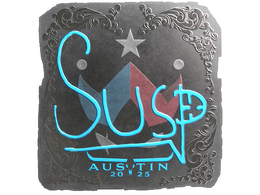 Sticker | susp | Austin 2025