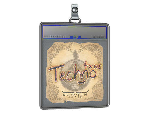 Techno4K - CS2 Sticker