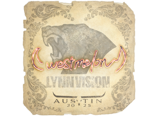 CS2 Sticker | westmelon | Austin 2025
