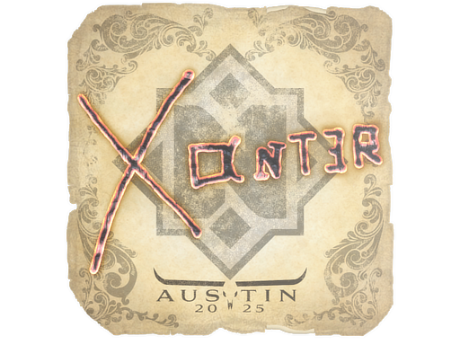 Sticker | Xant3r | Austin 2025