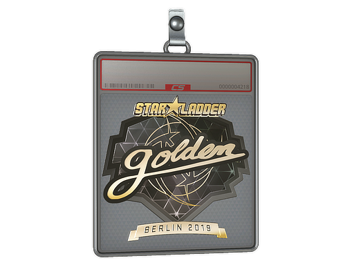 Sticker Slab | Golden | Berlin 2019