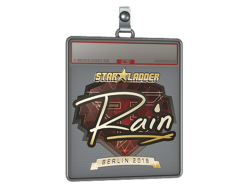 Sticker Slab | rain | Berlin 2019