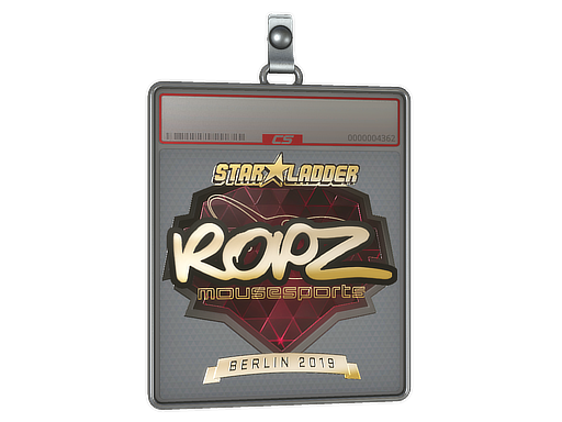 Sticker Slab | ropz | Berlin 2019