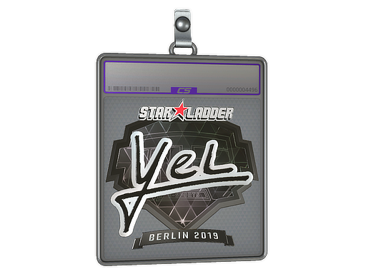 Sticker Slab | yel | Berlin 2019