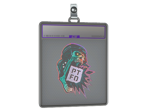 Sticker Slab | PTFO (Holo) - CS2 Sticker