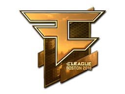 Sticker | FaZe Clan | Boston 2018 | Gold