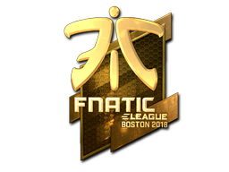 Sticker | Fnatic | Boston 2018 | Gold
