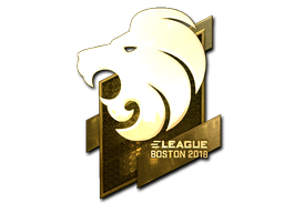 Sticker | North | Boston 2018 | Gold