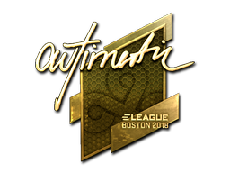 Sticker | autimatic | Boston 2018 | Gold