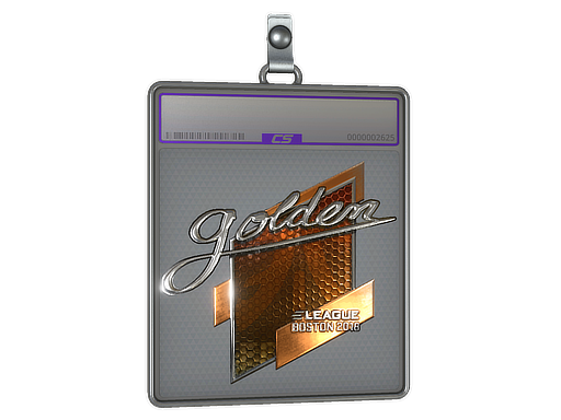 Sticker Slab | Golden | Boston 2018
