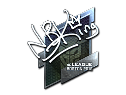 Sticker | NBK- | Boston 2018 | Foil