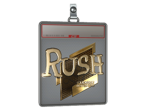 Sticker Slab | RUSH | Boston 2018