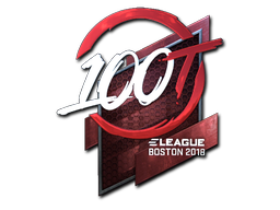 CS2 Sticker | 100 Thieves | Boston 2018