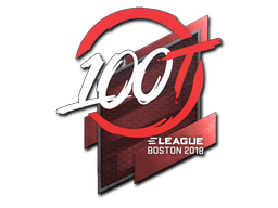 CS2 Sticker | 100 Thieves | Boston 2018 - 2