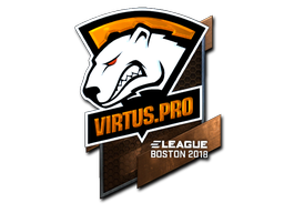 Sticker | Virtus.Pro | Boston 2018 | Foil