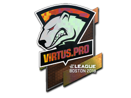 Sticker | Virtus.Pro | Boston 2018 | Holo