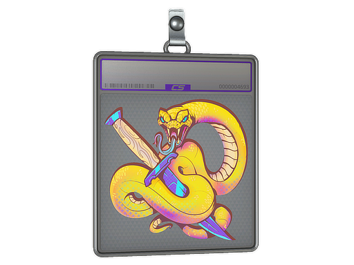 Sticker Slab | Coiled Strike
