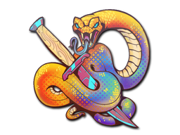 Sticker | Coiled Strike | Holo