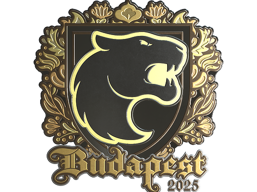 Sticker | FURIA | Budapest 2025 | Gold