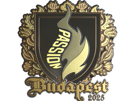 Sticker | Passion UA | Budapest 2025 | Gold