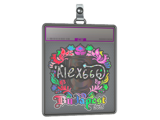 Sticker Slab | alex666 | Budapest 2025