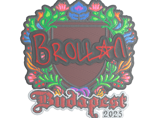Sticker | Brollan | Budapest 2025