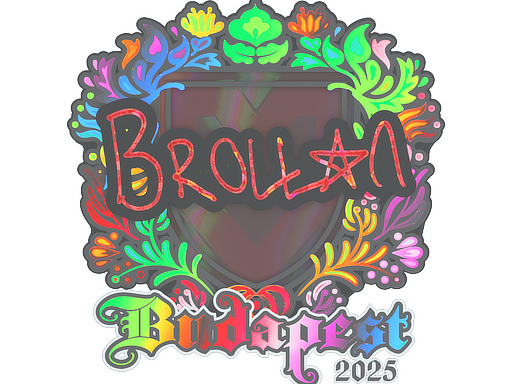 Sticker | Brollan | Budapest 2025 | Holo