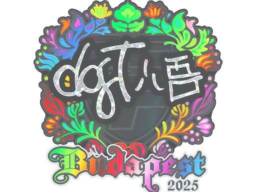 Sticker | dgt | Budapest 2025 | Holo
