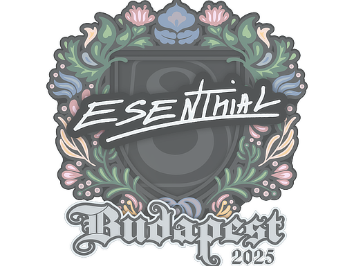 Sticker | esenthial | Budapest 2025 | Default